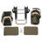 Two-Tier Pet Stroller Dual Carrier With Adjustable Handle,Foldable Design, And 360° Swivel Wheels (77Lbs Capacity)-119784193