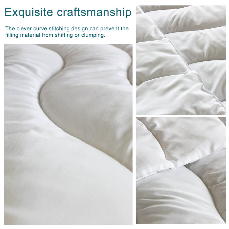 Striped Comforter Set, Queen Comforter + 2 Queen Shams