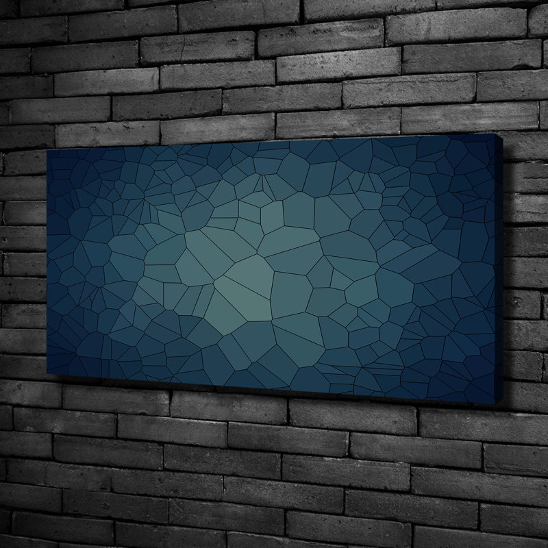 Abstraction Background - Wrapped Canvas Print
