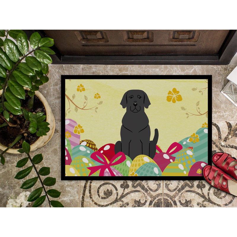 Saroyan Non-Slip Easter Outdoor Doormat, 27" L x 18" W