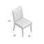 Chaise parsons en coton Sylva-1637726888-1637726168