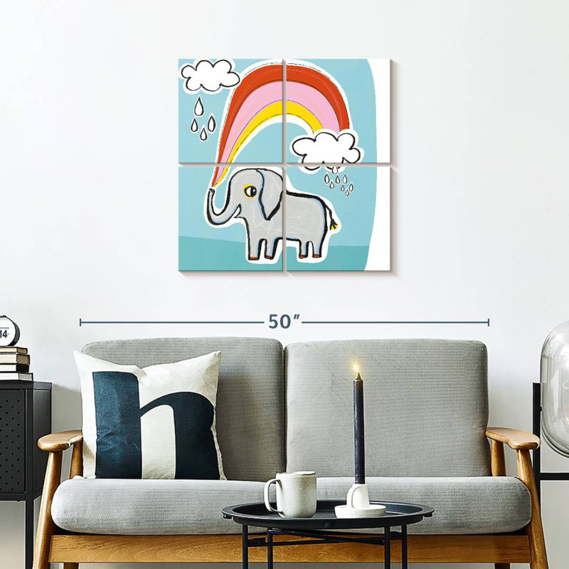 Ashelle Wild About You Elephant, H 26 po x l 26 po