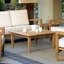 Amalfi Outdoor Square Teak Coffee Table