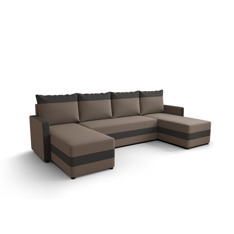 Sonney 5 Seater Corner Sofa , Gray - Rainbow83 /Rainbow27