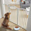 Degeorge Wood Free Standing Pet Gate