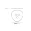 Scudo 3 - Light 12.5984" LED Flush Mount-26617873