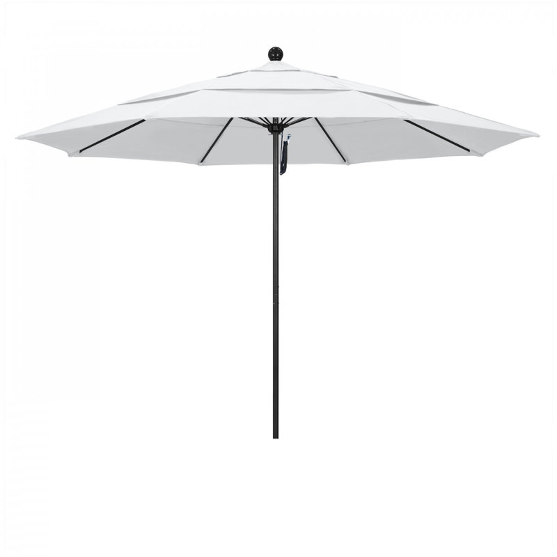 Parasol de marché 11 pi Nassau, Blanc - oléfine