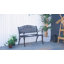 Banc de jardin en aluminium Stark World