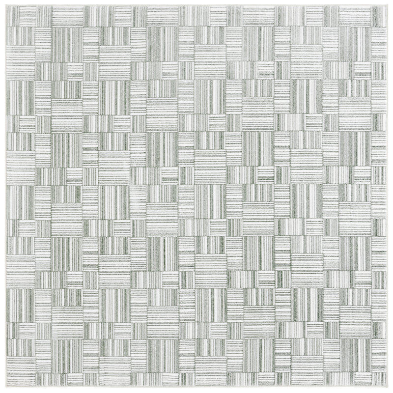 Orchard Performance Patchwork Rug, Square 6'7"