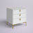 3 - Drawer Nightstand With Metal Legs-1714995396
