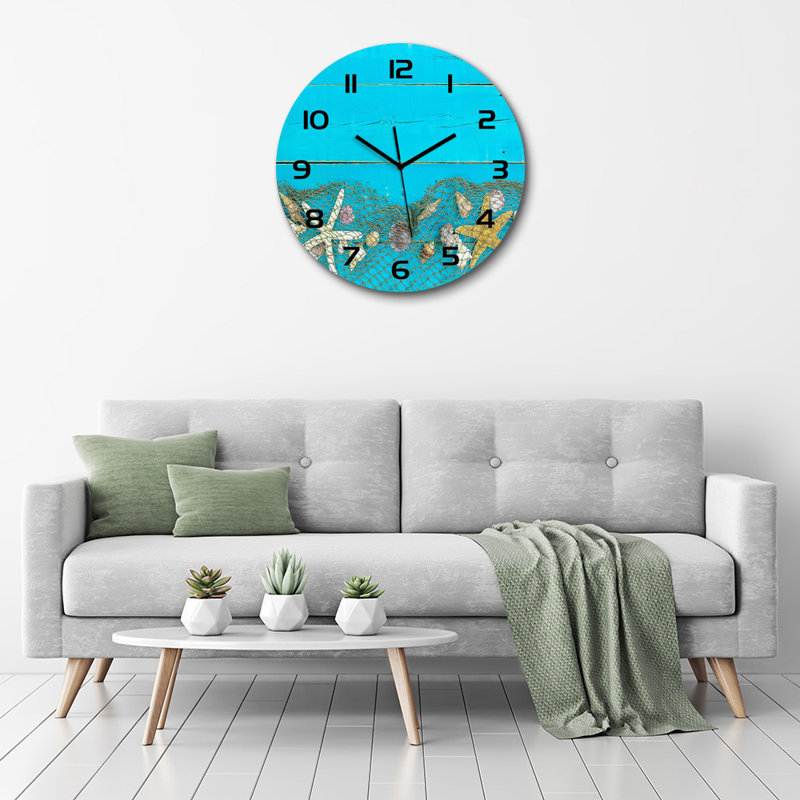 Jernimo Glass Wall Clock