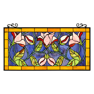 Plants & Flowers Window Panel