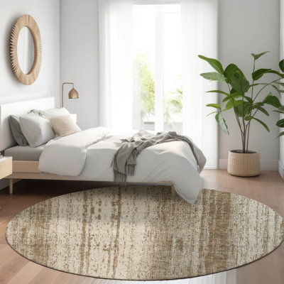 Malek Washable Abstract Indoor / Outdoor Rug