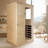 1 - Person Indoor Far Infrared Sauna Right Door Home Sauna Personal Sauna with Bluetooth Speakers, LED Reading Light and Red Lamp-99192181