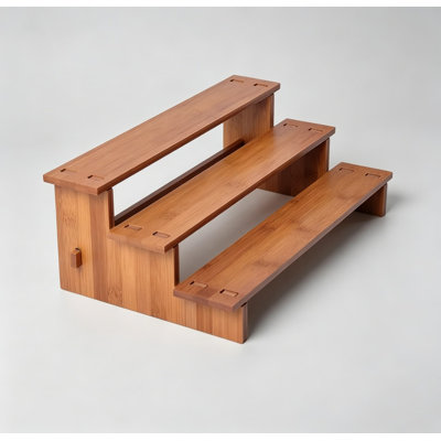 Étagère à épices à 3 niveaux pour armoire - Étagère compacte peu encombrante