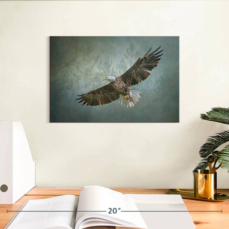 Brampt Majestic Flying Eagle, 8" H x 12" W