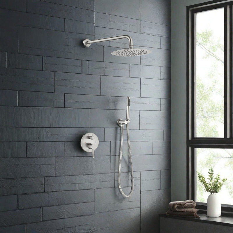 Complete Shower System with Rough in-Valve, Oil Rubbed Bronze