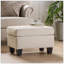 Banc rembourré en tissu Camaiya