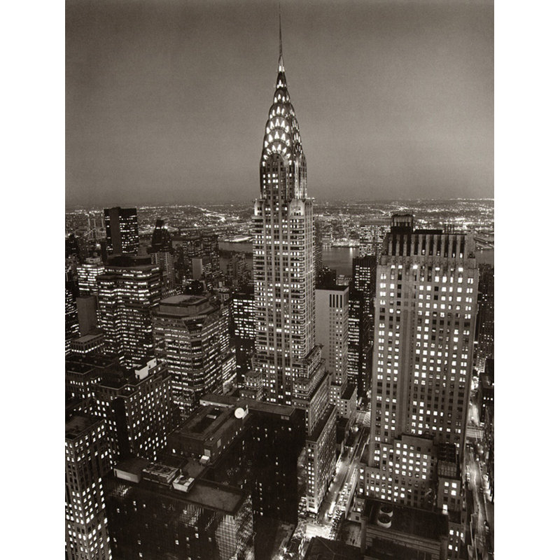 Chrysler Building, H 24 po x l 18 po