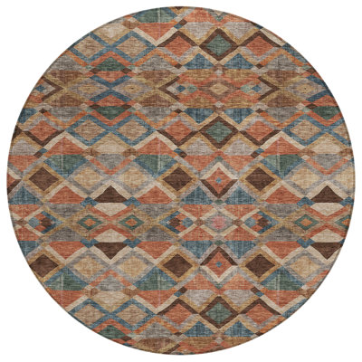 Chayil Area Rug with Non-Slip Backing