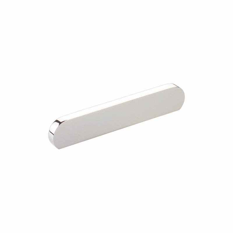 Café Novelty Pull, 5", Polished Nickel