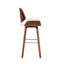 Derrion 76cm Swivel Faux Leather Bar Stool-95316572