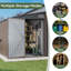 6' X 8' Metal  Lean To Storage Shed