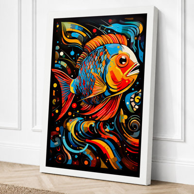 Ornamental Fish Dance Eclectic - Print
