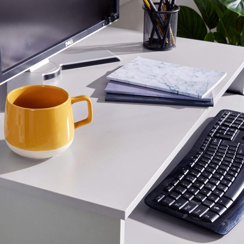 Lenona Computer Desk, Grey