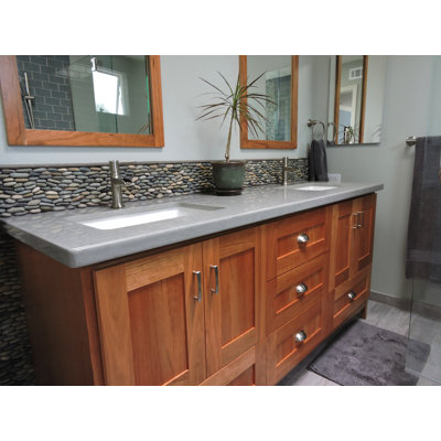Nile Random Natural Stone Mosaic Gray Tile Waterproof Tile for Kitchen Bath Shower - 12"x12"