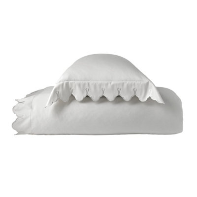 Ensemble de housse de couette festonnée