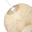 28cm H Round Pendant Shade ( Screw On ) in Brown