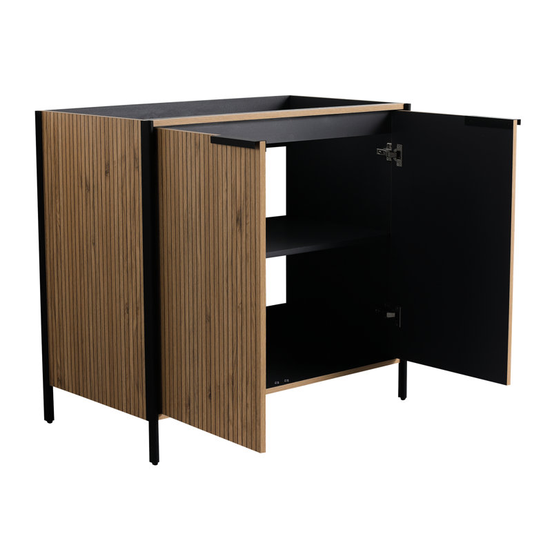 Unité de salle de bain Coffee - 36 po - Tablette ajustable et fonctionnelle
