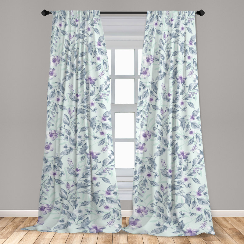 Joame Semi Sheer Curtain Pair