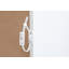 Commode de rangement blanche à 5 tiroirs avec poignées - Armoire de rangement moderne