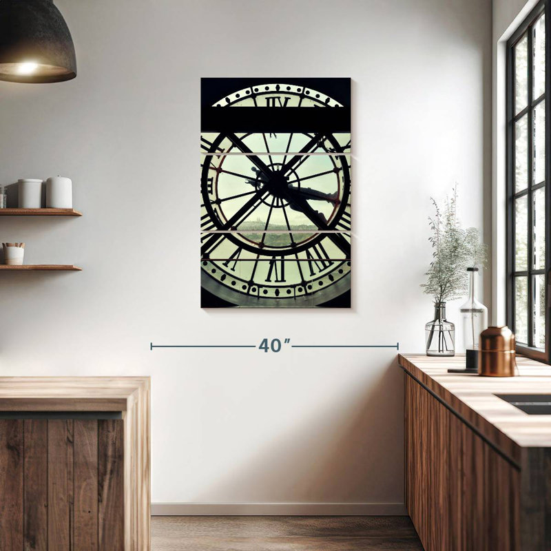 Kerner Musee D'Orsay Clock, 38" H x 24" W