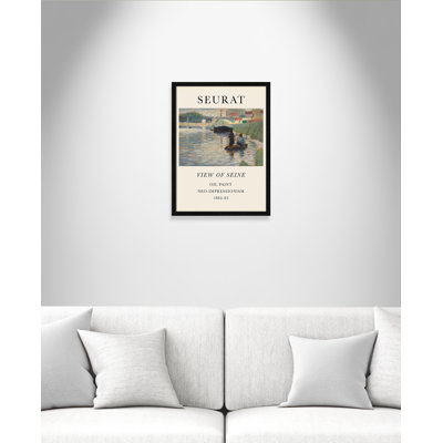 Old Masters Collection "View of Seine" Print