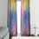 Panneaux de rideaux semi-transparents Ombre (DSQ est réglé à 2)