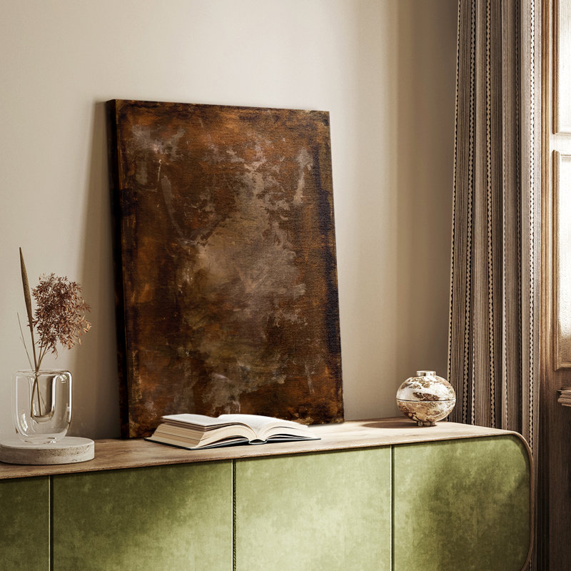 Acier rouillé II - galerie Cavas sur mesure, H 12 po x l 8 po