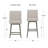 Dorreen Wood Upholstered Parson Adjustable Height Swivel Stool-1436209206-1436209201