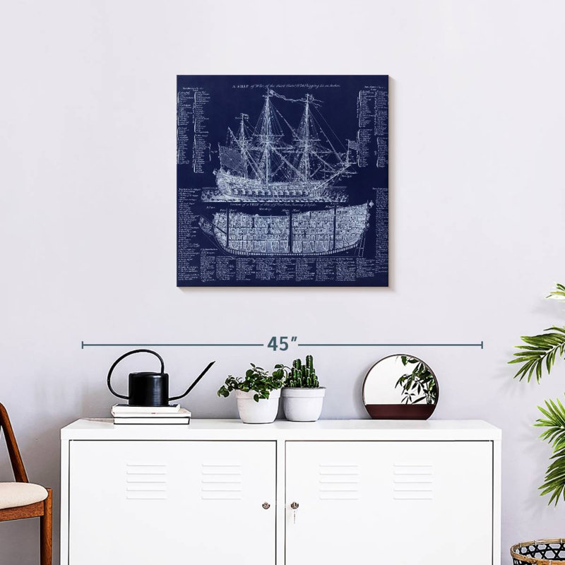 Laelle British War Ship Blueprint