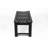 Balcony Bench - 500Lbs Capacity, Protected, Black, Weather Protected For Backyard, Patio, Balcony, Black-1105529344
