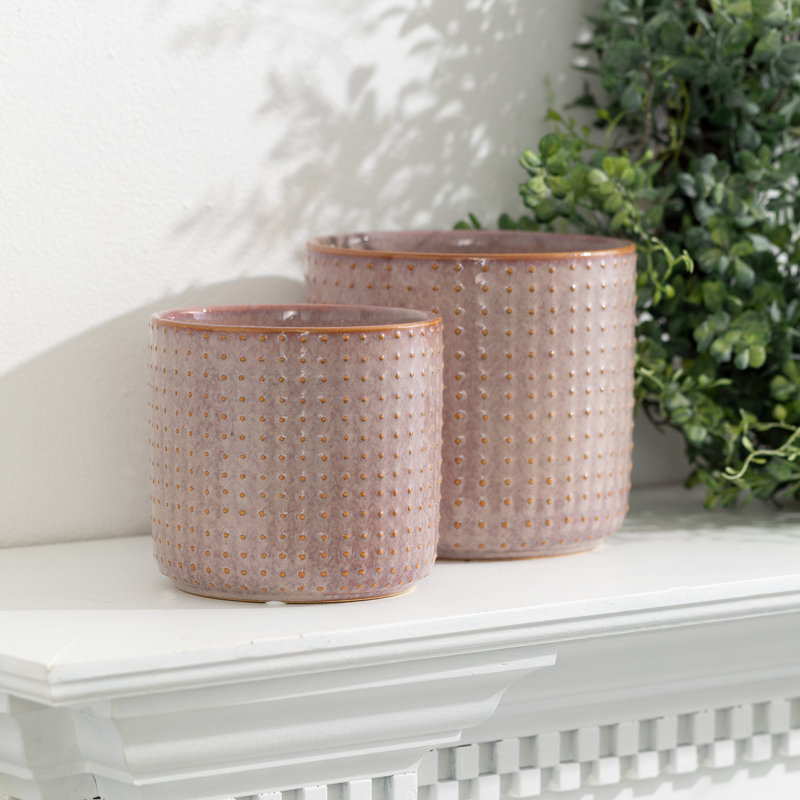 Ambrogina Ceramic Pot Planter, Pink