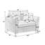 Fauteuil en velours côtelé l 46 po-1561417199