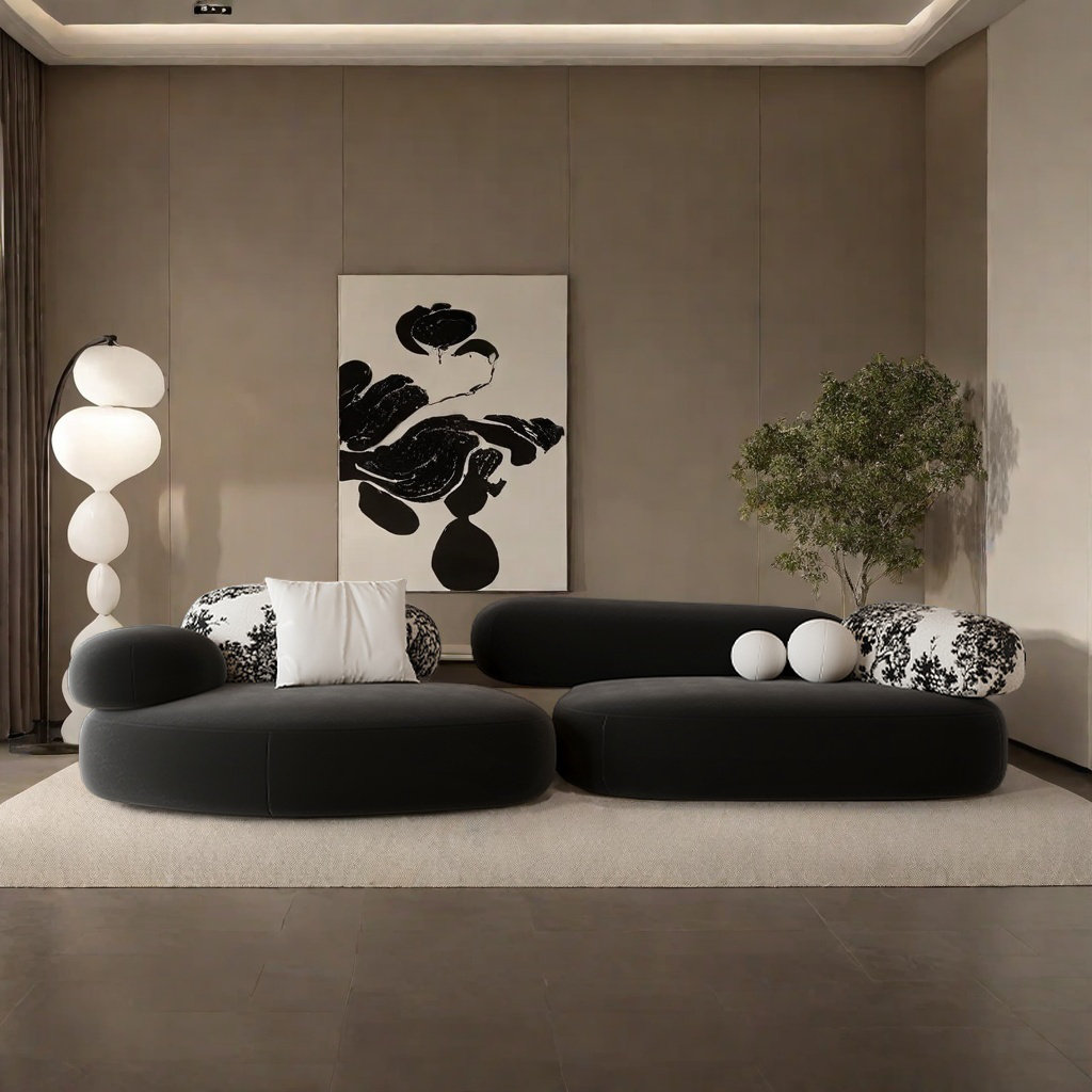 Walkoly Modern Minimalist Living Room Sofa | Wayfair