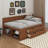 Daybed With Drawers And Shelves-456001487-456001481
