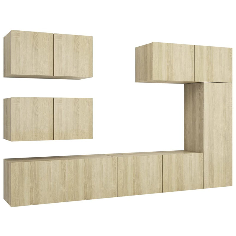 Azed Entertainment Unit for TVs up to 32", Sonoma Oak