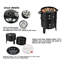 Braising Appliance - Un barbecue en acier tendre et savoureux à chaque fois que vous profitez d'un barbecue pratique dans le jardin