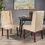 Chaise en tissu