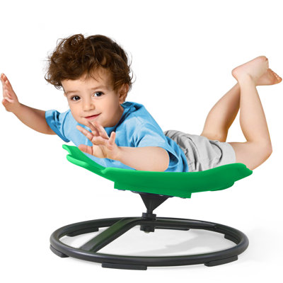 Sensory Spinning Chair for Kids with Autism & ADHD, Swivel Chair for Indoor/Outdoor Use, Sit and Spin Toys, Fish-Shaped Sensory Chairs for Autistic Children, Training Body Coordination